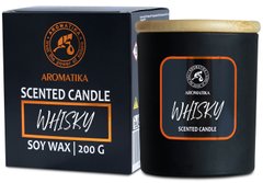 Свеча ароматическая «Whisky» 200 г Ароматика
