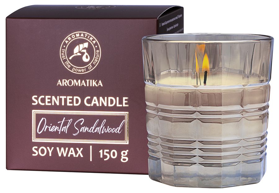 Свеча ароматическая «Oriental Sandalwood» 150 г Ароматика